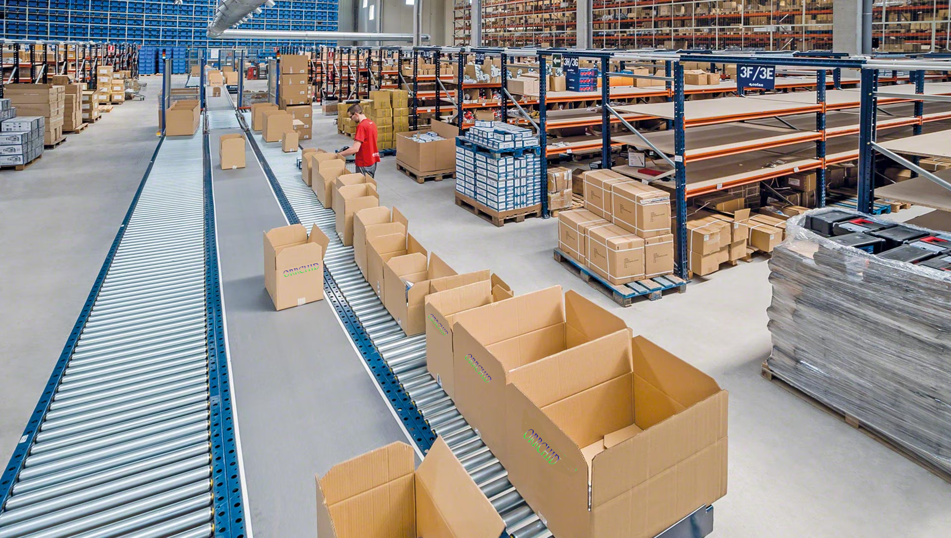 Idler Roller Belt Conveyor